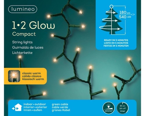 Led glow lichterkette - 1-2,