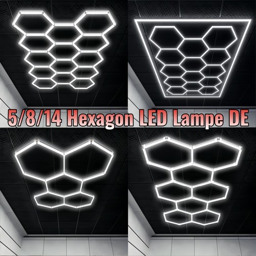 Hexagon led lampe röhren - lampe,