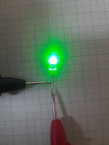 Led grün klar - led, Ø