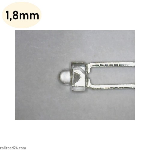 20x led 8mm warmweiß - 20x,