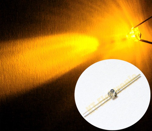 Stück led 8mm axial gelb - 25,
