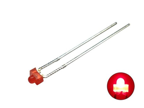 Led rot 1 8 - rot, v