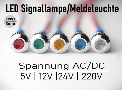 Led signallampe meldeleuchte - led,