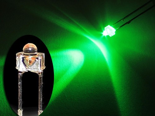 Stück led 8mm grün - led,